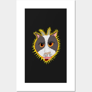 Evil Cat Posters and Art
